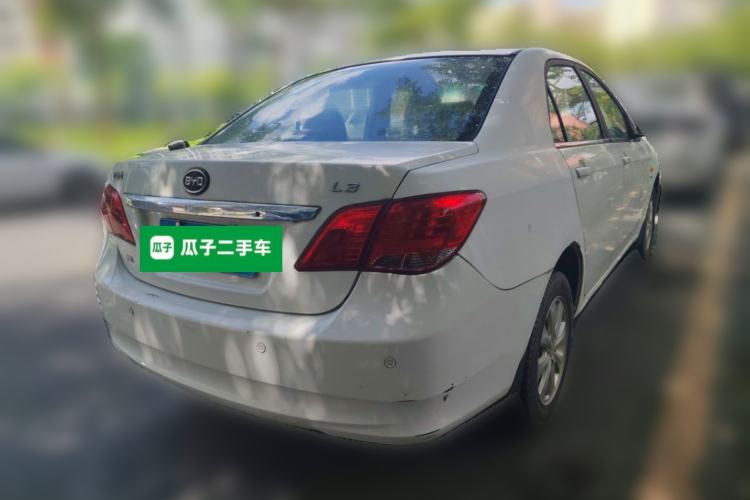 Used BYD L3 2012 1.5L Manual Comfort Edition Rear Right 45 Deg