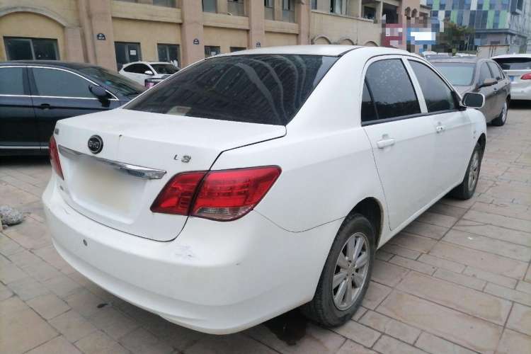 Used BYD L3 2012 1.5L Manual Comfort Edition Rear Right 45 Deg