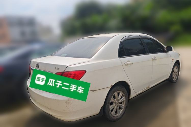 Used BYD L3 2012 1.5L Manual Comfort Edition Rear Right 45 Deg