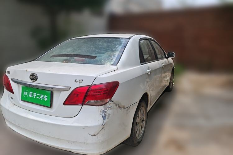 Used BYD L3 2012 1.5L Manual Comfort Edition Rear Right 45 Deg