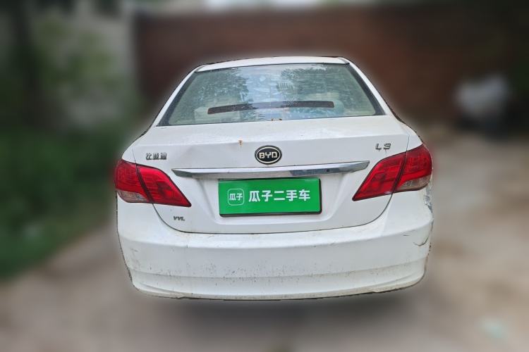 Used BYD L3 2012 1.5L Manual Comfort Edition Rear