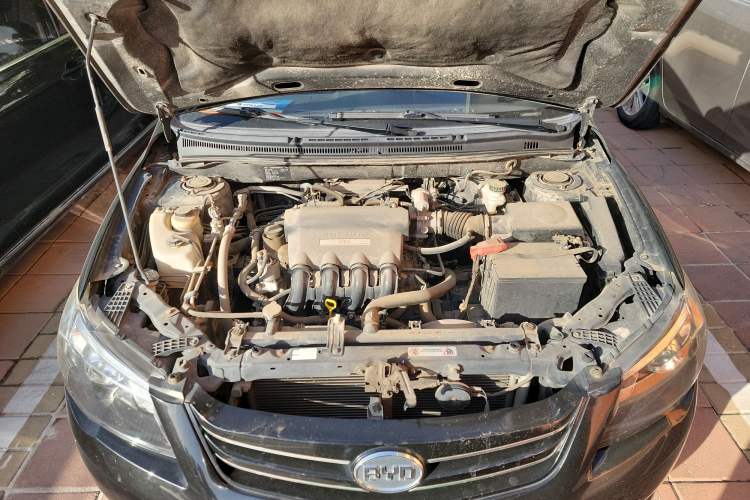 Used BYD L3 2013 1.5L Automatic Prestige Model Engine Bay