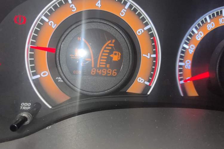 Used BYD L3 2013 1.5L Automatic Comfort Edition Odometer Close Up