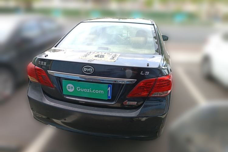 Used BYD L3 2013 1.5L Automatic Comfort Edition Rear