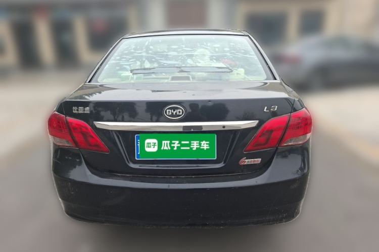 Used BYD L3 2013 1.5L Automatic Comfort Edition Rear