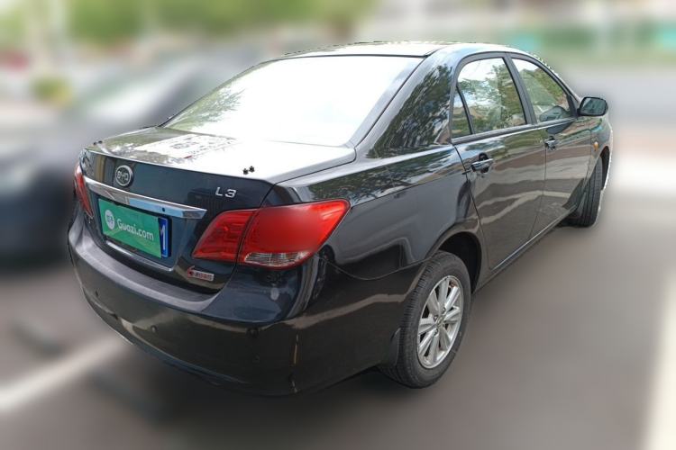 Used BYD L3 2013 1.5L Automatic Comfort Edition Rear Right 45 Deg