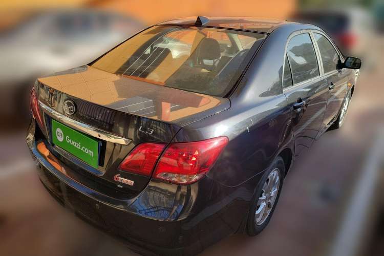 Used BYD L3 2013 1.5L Automatic Prestige Model Rear Right 45 Deg