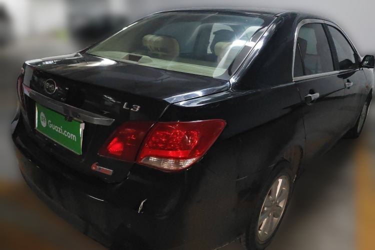 Used BYD L3 2013 1.5L Automatic Comfort Edition Rear Right 45 Deg