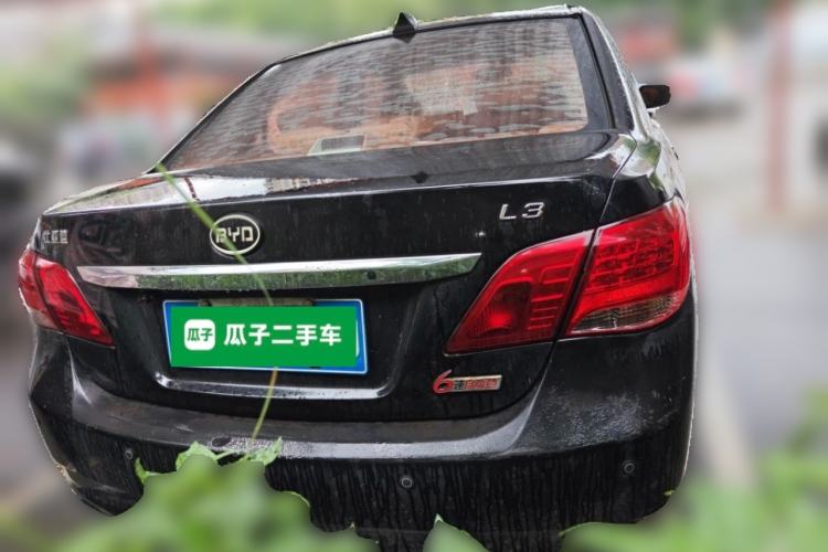 Used BYD L3 2013 1.5L Automatic Prestige Model Rear