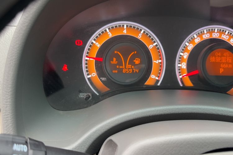 Used BYD L3 2013 1.5L Automatic Comfort Edition Odometer Close Up