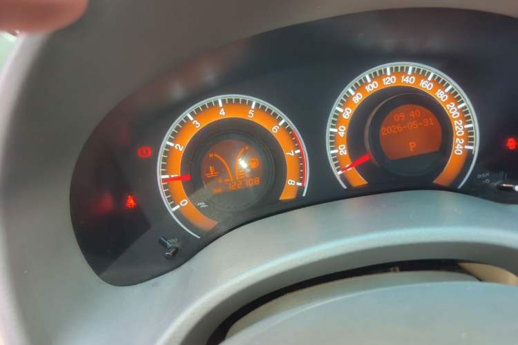 Used BYD L3 2013 1.5L Automatic Comfort Edition Odometer Close Up
