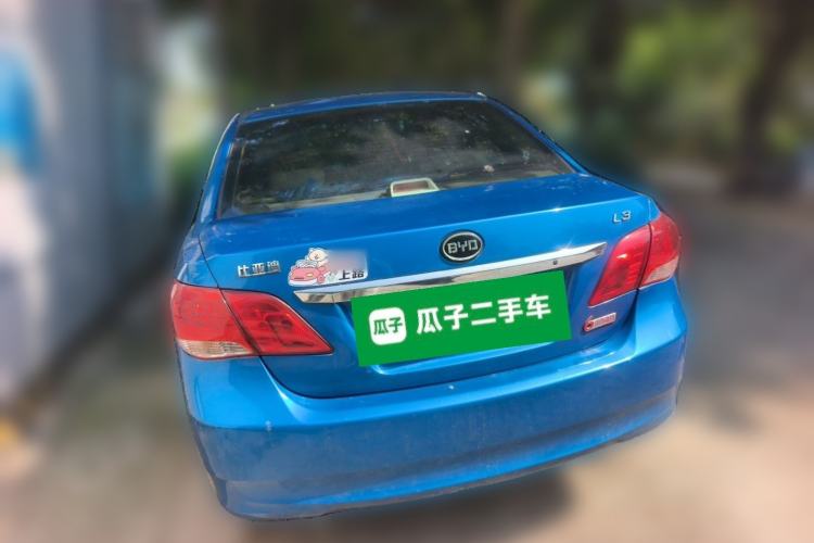 Used BYD L3 2013 1.5L Automatic Comfort Edition Rear
