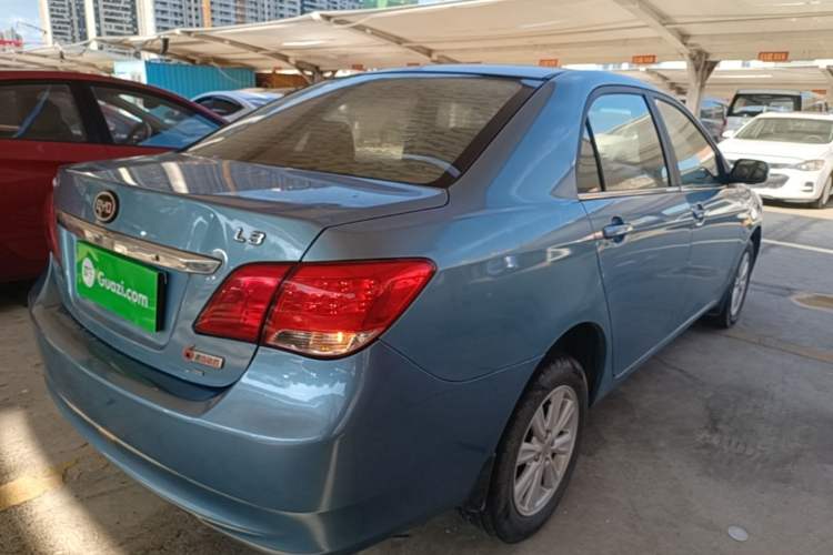 Used BYD L3 2013 1.5L Automatic Comfort Edition Rear Right 45 Deg