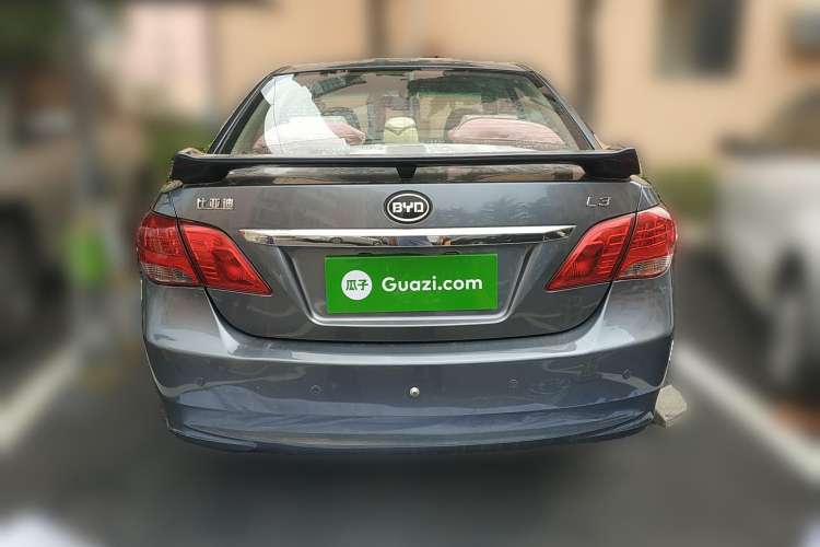Used BYD L3 2013 1.5L Automatic Comfort Edition Rear