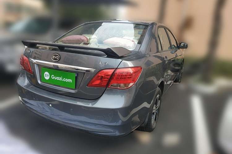 Used BYD L3 2013 1.5L Automatic Comfort Edition Rear Right 45 Deg