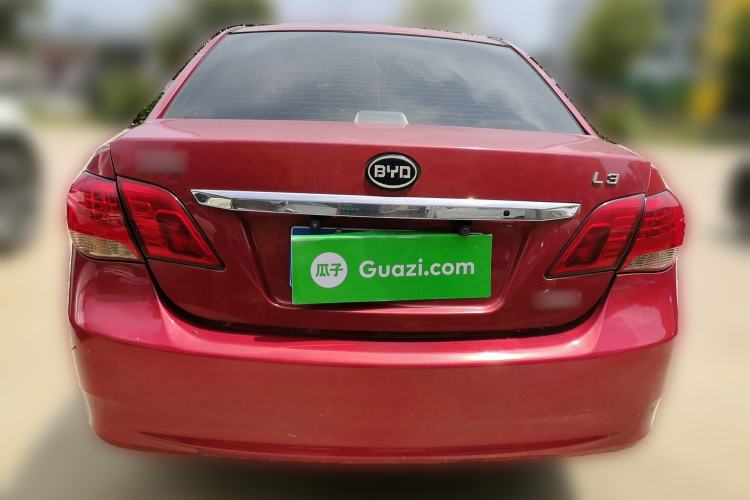 Used BYD L3 2013 1.5L Automatic Comfort Edition Rear