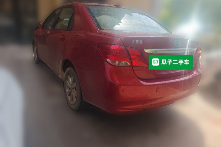 Used BYD L3 2013 1.5L Automatic Prestige Model Rear Left 45 Deg