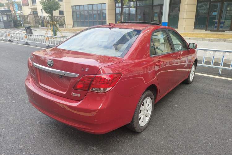 Used BYD L3 2013 1.5L Automatic Prestige Model Rear Right 45 Deg