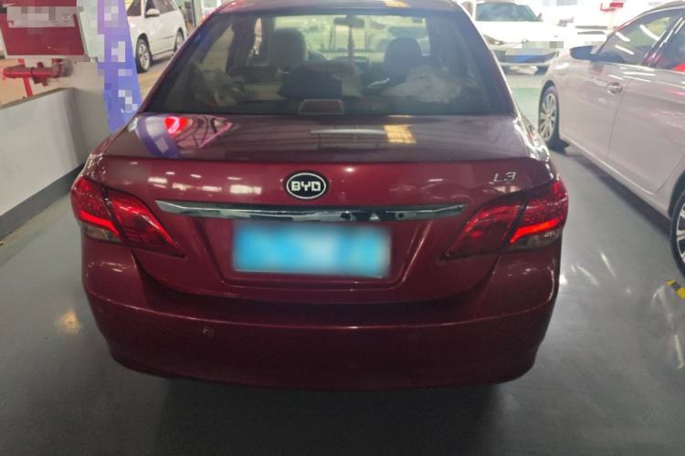 Used BYD L3 2013 1.5L Automatic Comfort Edition Rear