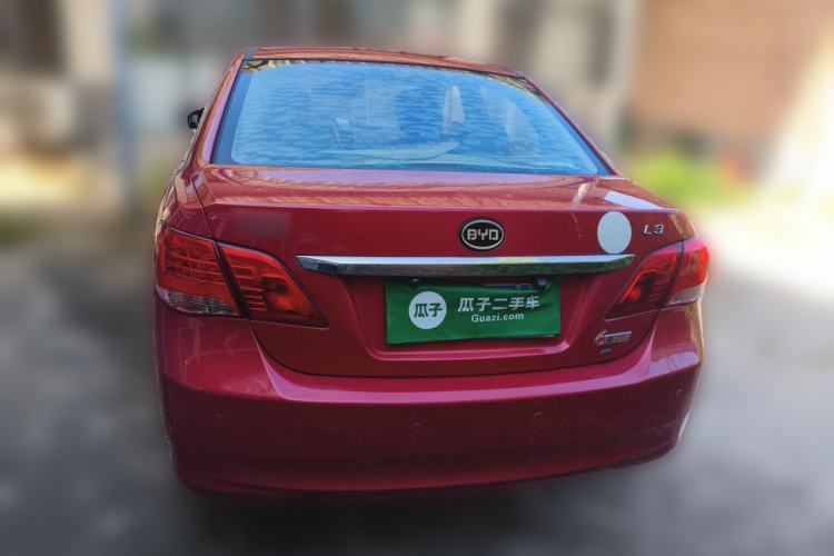 Used BYD L3 2013 1.5L Automatic Comfort Edition Rear