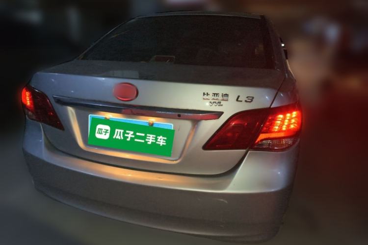 Used BYD L3 2013 1.5L Automatic Comfort Edition Rear
