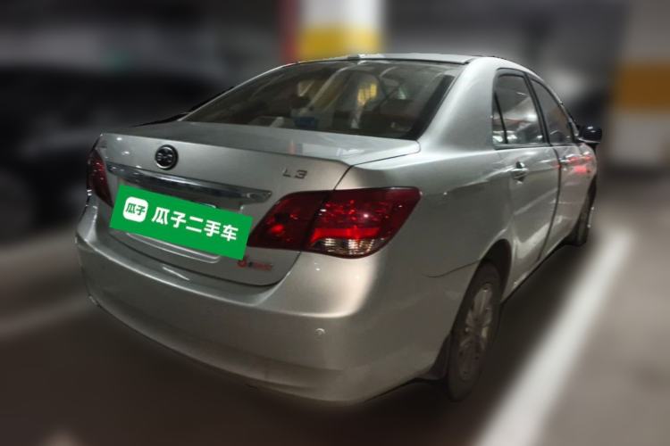Used BYD L3 2013 1.5L Automatic Prestige Model Rear Right 45 Deg