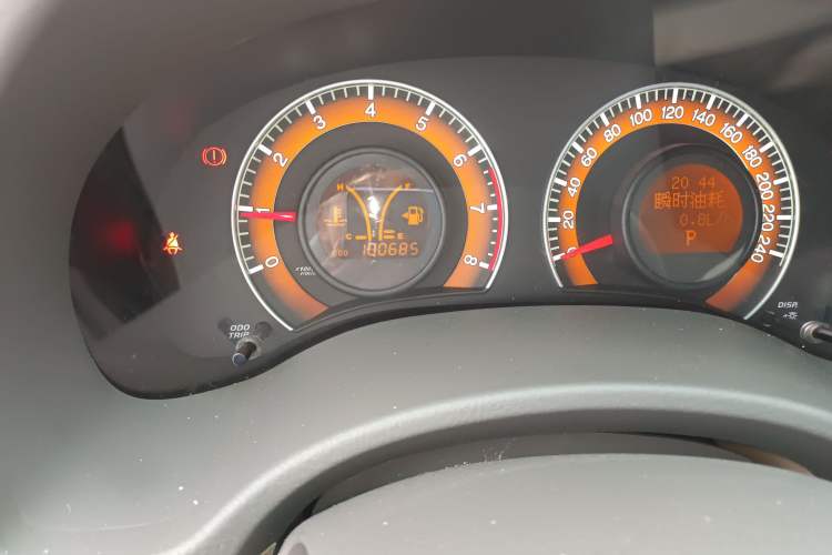 Used BYD L3 2013 1.5L Automatic Comfort Edition Odometer Close Up
