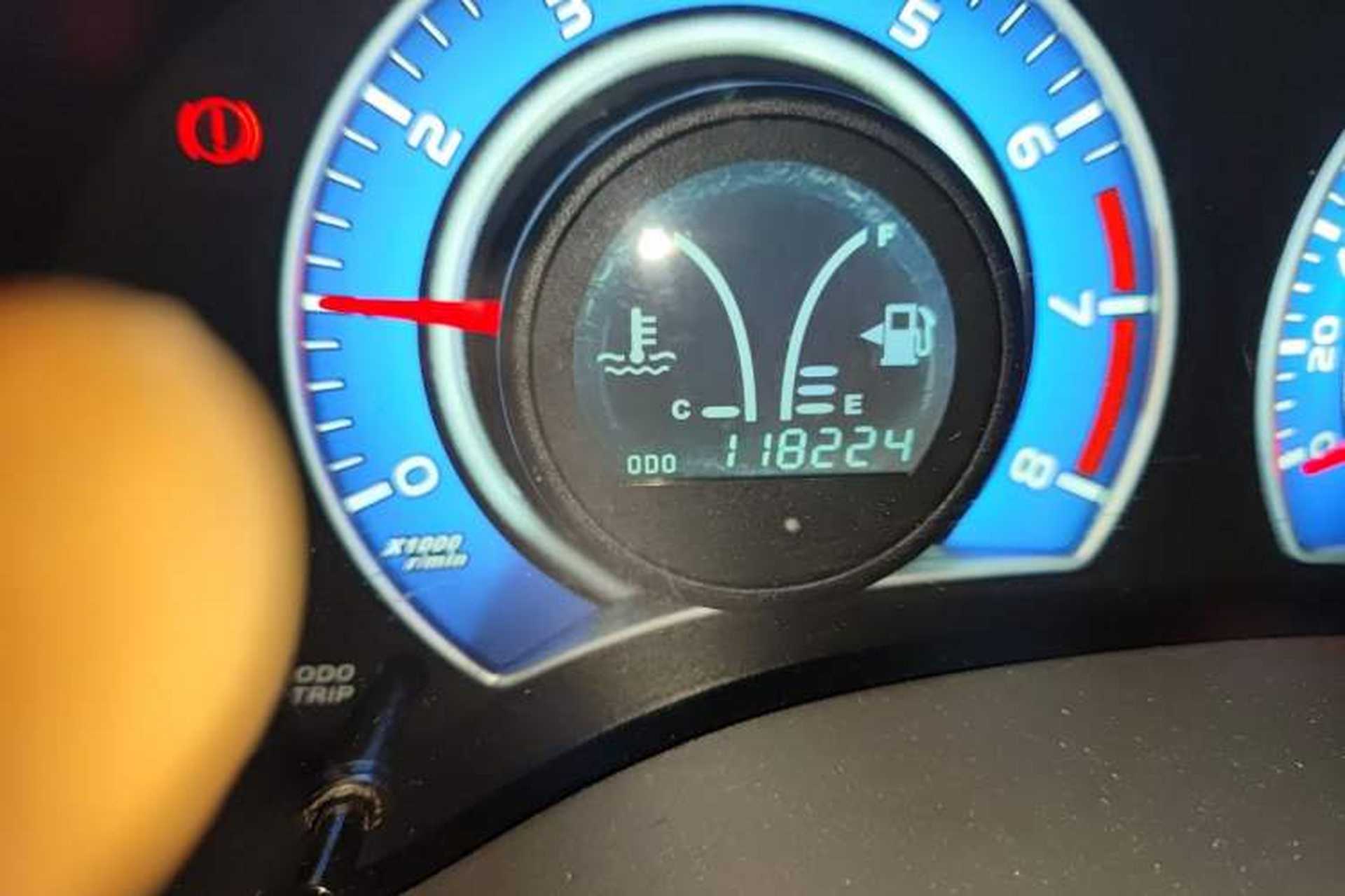 Used BYD L3 2013 1.5L Automatic Comfort Edition Odometer Close Up