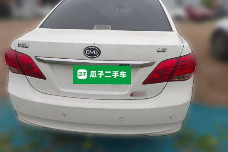 Used BYD L3 2013 1.5L Automatic Comfort Edition Rear