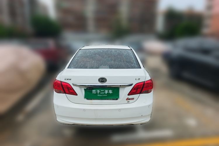 Used BYD L3 2013 1.5L Automatic Comfort Edition Rear