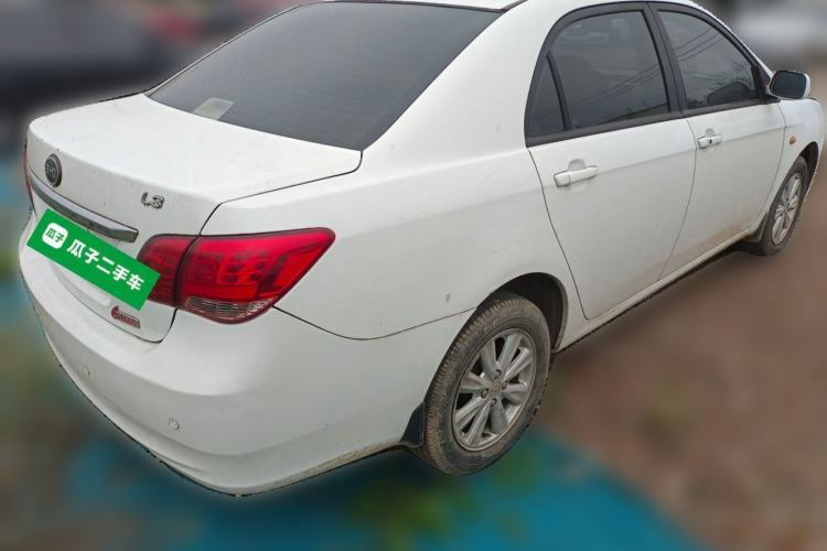 Used BYD L3 2013 1.5L Automatic Comfort Edition Rear Right 45 Deg
