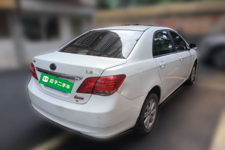 Used BYD L3 2013 1.5L Automatic Comfort Edition Rear Right 45 Deg