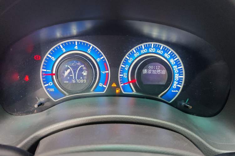 Used BYD L3 2015 Energy-Efficient Model 1.5L Manual Comfort Edition Instrument Cluster