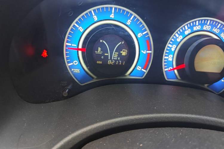 Used BYD L3 2015 Energy-Efficient Model 1.5L Manual Comfort Edition Odometer Close Up