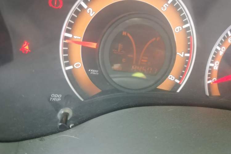 Used BYD L3 2015 Energy-Saving Edition 1.5L Automatic Prestige Model Odometer Close Up