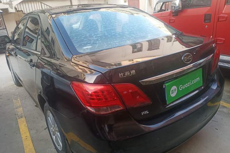 Used BYD L3 2015 Energy-Efficient Model 1.5L Manual Comfort Edition Rear Left 45 Deg