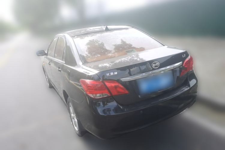 Used BYD L3 2015 Energy-Saving Edition 1.5L Automatic Prestige Model Rear Left 45 Deg
