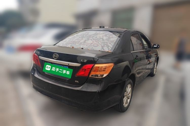 Used BYD L3 2015 Energy-Efficient Model 1.5L Manual Comfort Edition Rear Right 45 Deg