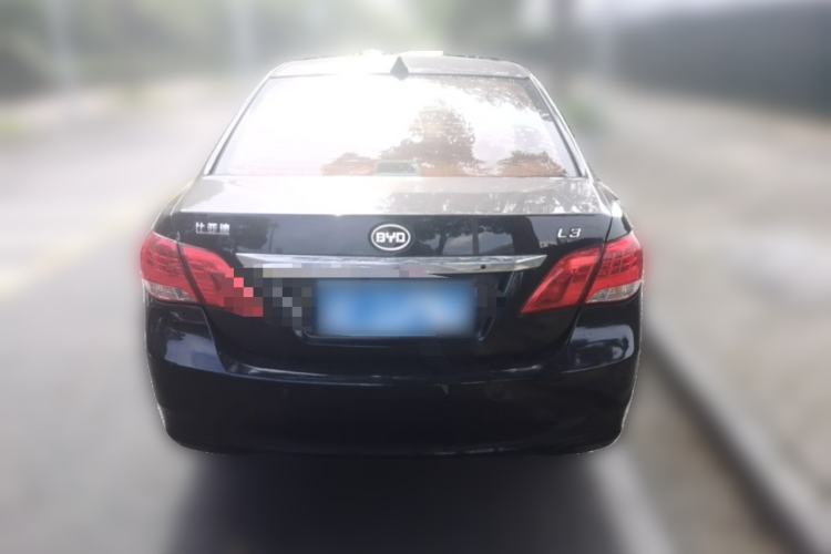 Used BYD L3 2015 Energy-Saving Edition 1.5L Automatic Prestige Model Rear