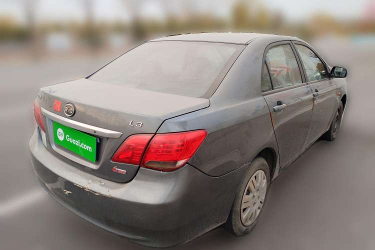 Used BYD L3 2015 Energy-Efficient Model 1.5L Automatic Comfort Edition Rear Right 45 Deg