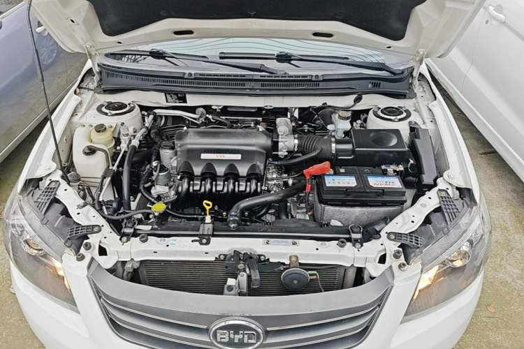 Used BYD L3 2015 Energy-Efficient Model 1.5L Automatic Comfort Edition Engine Bay