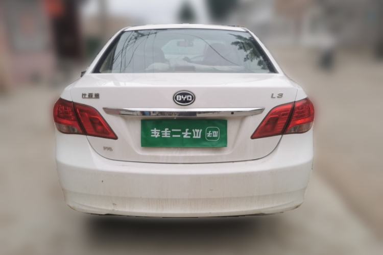 Used BYD L3 2015 Energy-Efficient Model 1.5L Manual Comfort Edition Rear