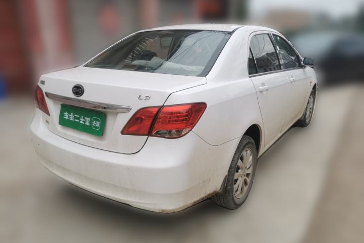 Used BYD L3 2015 Energy-Efficient Model 1.5L Manual Comfort Edition Rear Right 45 Deg