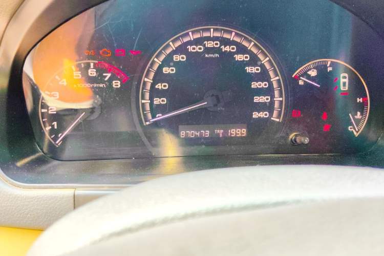 Used BYD M6 2013 2.0L Manual Comfort Edition Odometer Close Up