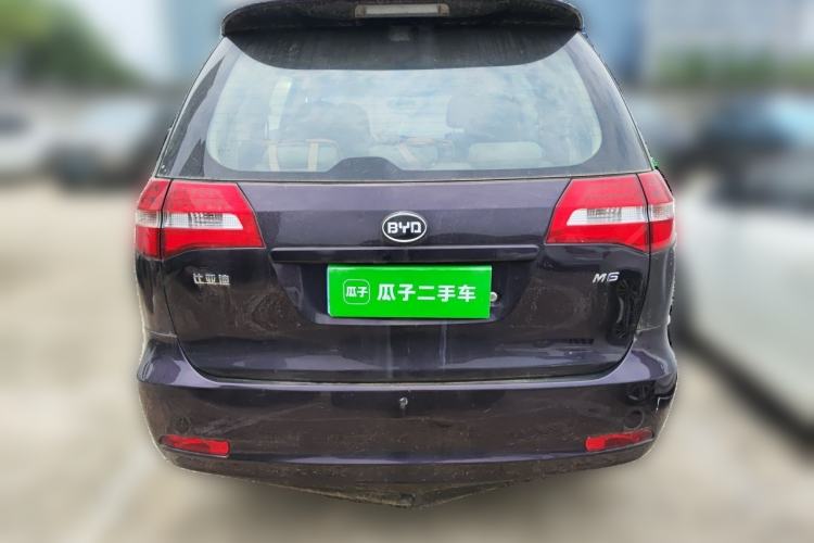 Used BYD M6 2013 2.0L Manual Comfort Edition Rear