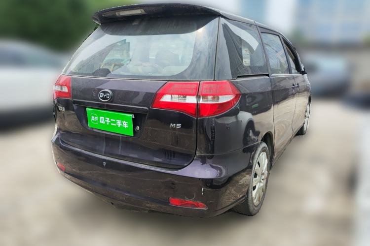Used BYD M6 2013 2.0L Manual Comfort Edition Rear Right 45 Deg