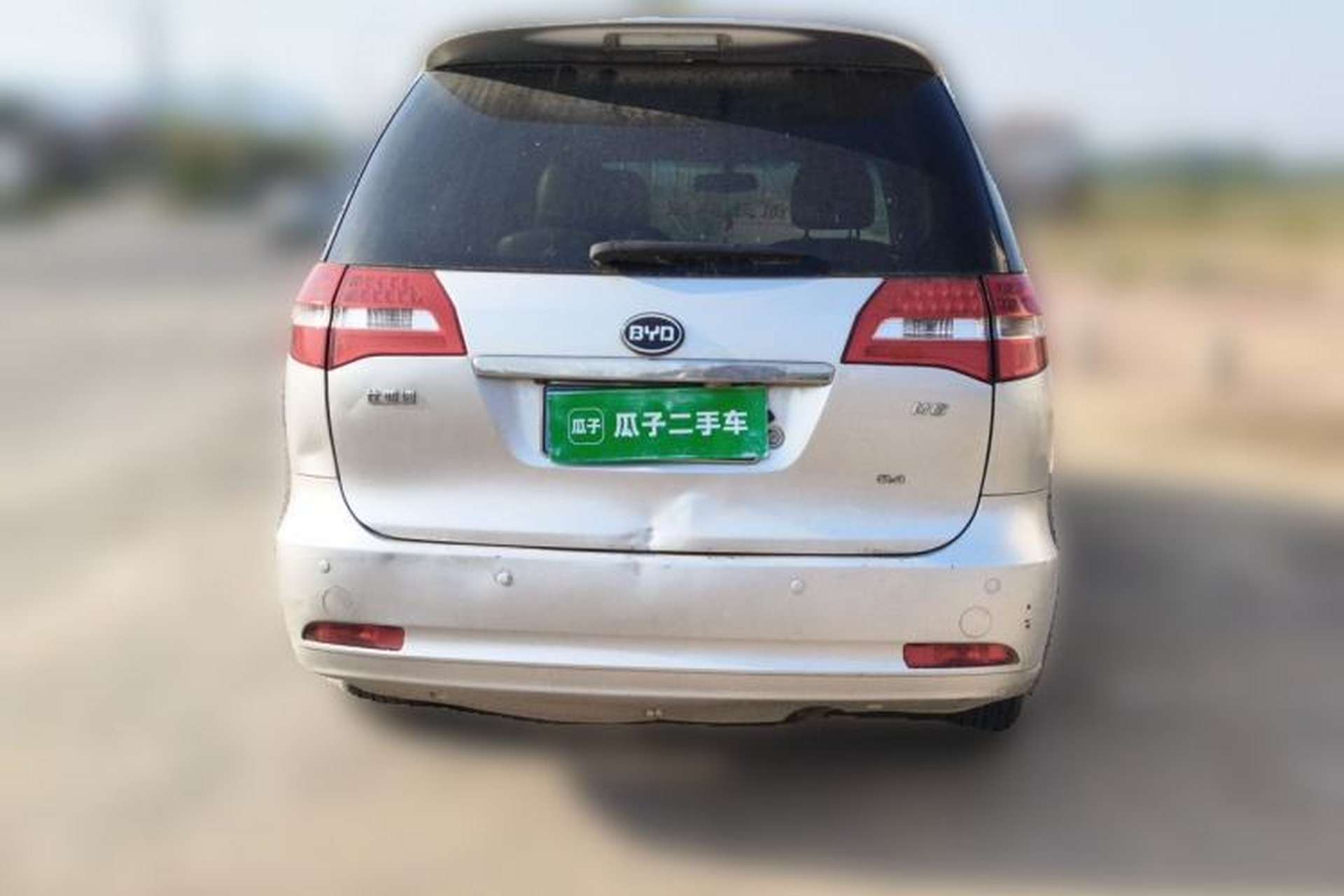 Used BYD M6 2013 2.4L Manual Luxury Model Rear