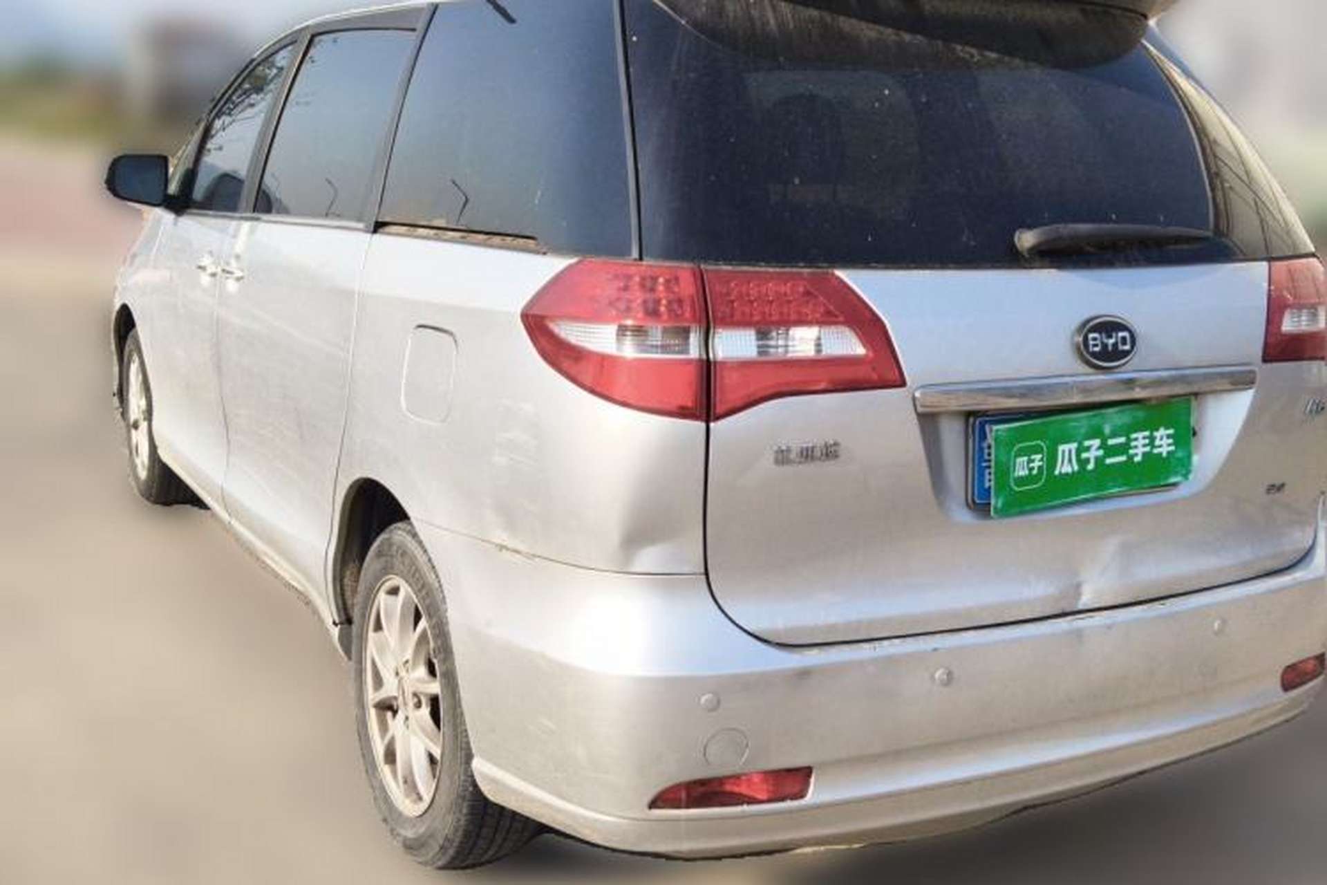 Used BYD M6 2013 2.4L Manual Luxury Model Rear Left 45 Deg