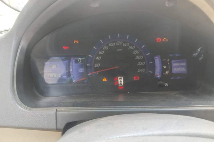 Used BYD M6 2013 2.4L Manual Luxury Model Instrument Cluster