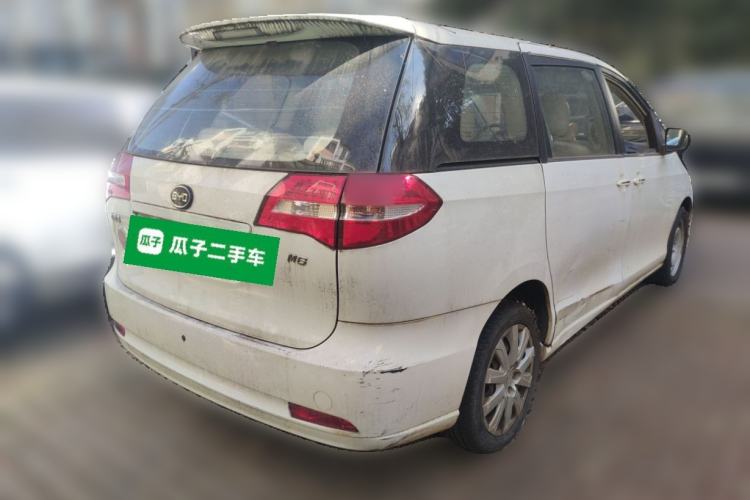 Used BYD M6 2013 2.0L Manual Comfort Edition Rear Right 45 Deg